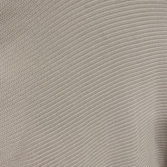 Eileen Fisher Organic Cotton Ribbed Short Sleeve White Sweater‎ Size L - Picture 2 of 8